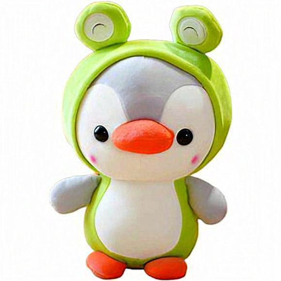 YIDE Cute Penguin Stuffed Animal Toy for Boys and Girls (5.9 inch,‎ Green) - Picture 1 of 6